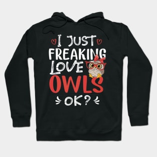 Owls Ok Kawaii Lover Hoodie